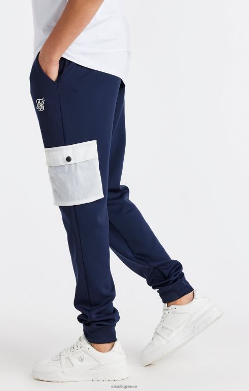 SikSilk ναυτικό τσεπάκι cargo παντελόνι αγόρια ενδύματα 48N8Z306