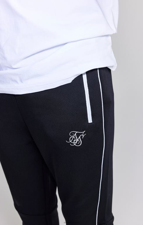 SikSilk μαύρο πολυ jogger αγόρια ενδύματα 48N8Z304