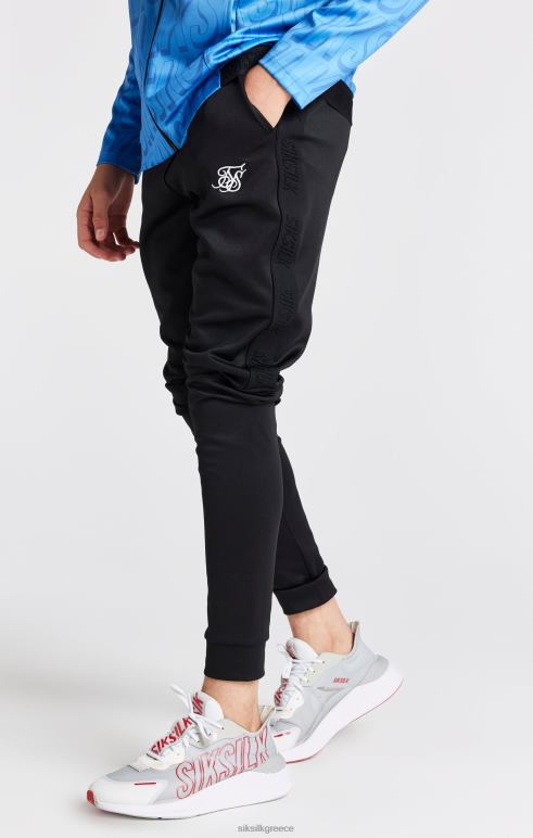 SikSilk μαύρο skinny fit jogger αγόρια ενδύματα 48N8Z302