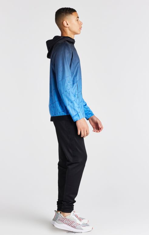 SikSilk μπλε fade φερμουάρ μέσω hoodie αγόρια ενδύματα 48N8Z293
