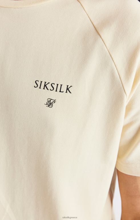 SikSilk μπλουζάκι ρεγκλάν σε μπεζ κολλητική ταινία αγόρια ενδύματα 48N8Z282