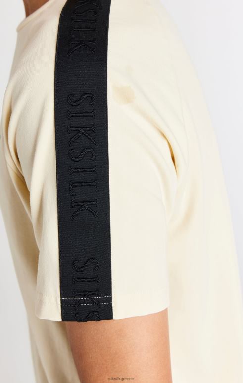 SikSilk μπλουζάκι ρεγκλάν σε μπεζ κολλητική ταινία αγόρια ενδύματα 48N8Z282