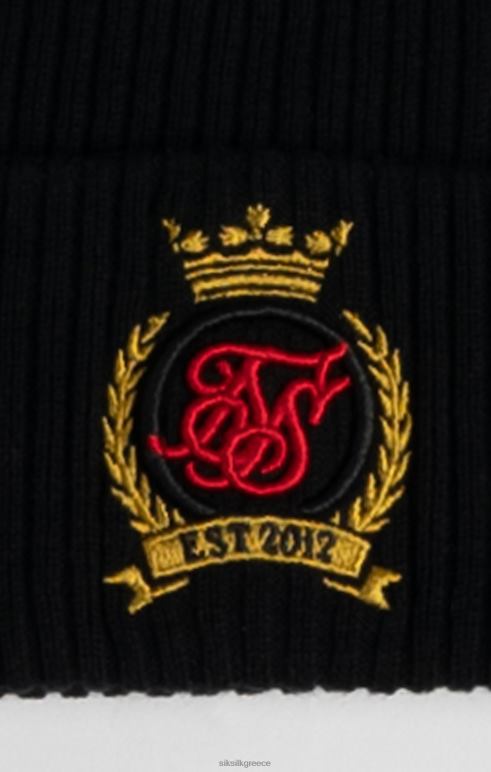 SikSilk καπέλο μαύρο λοφίο για άνδρες και γυναίκες αξεσουάρ 48N8Z230