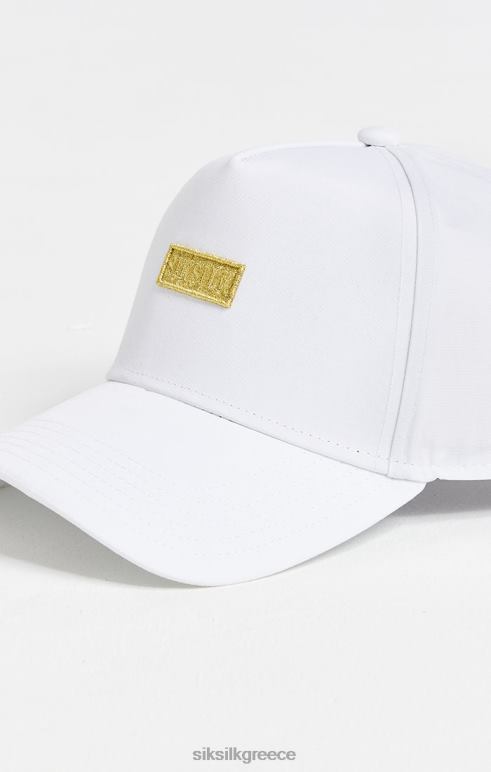 SikSilk λευκό νάιλον καπάκι φορτηγατζή infinity για άνδρες και γυναίκες αξεσουάρ 48N8Z243