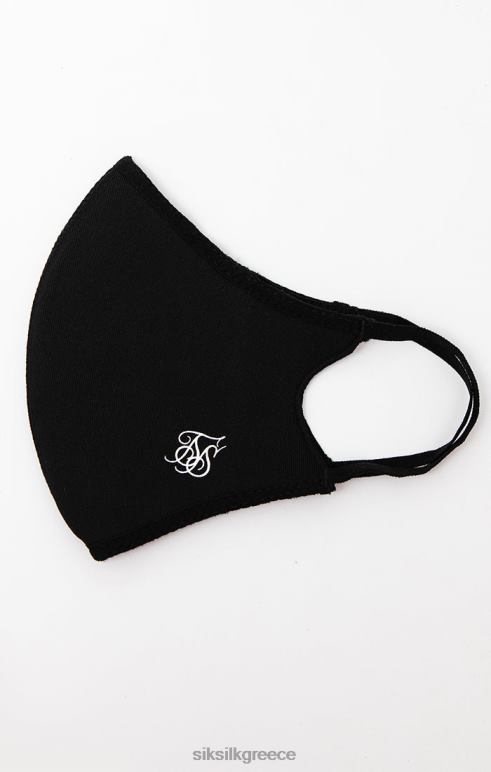 SikSilk μαύρη συσκευασία με 3 κάλυμμα προσώπου για άνδρες και γυναίκες αξεσουάρ 48N8Z239