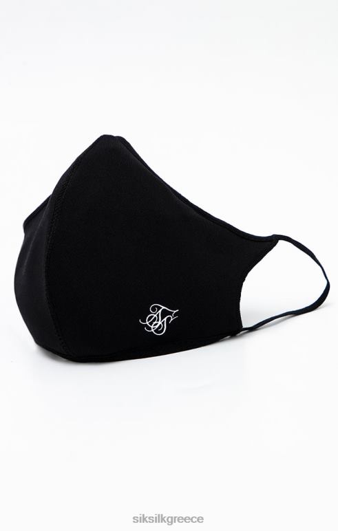 SikSilk μαύρη συσκευασία με 3 κάλυμμα προσώπου για άνδρες και γυναίκες αξεσουάρ 48N8Z239
