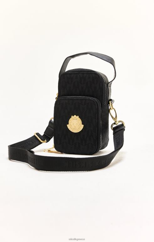 SikSilk x Messi μαύρη θήκη για άνδρες και γυναίκες τσάντα 48N8Z620