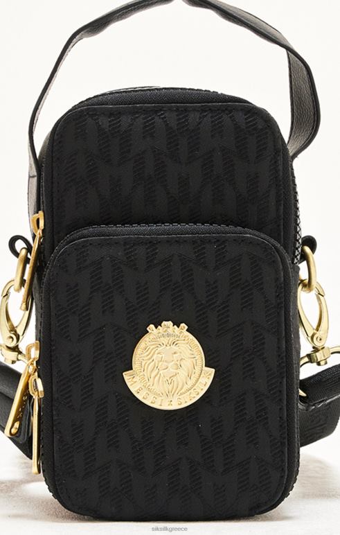SikSilk x Messi μαύρη θήκη για άνδρες και γυναίκες τσάντα 48N8Z620