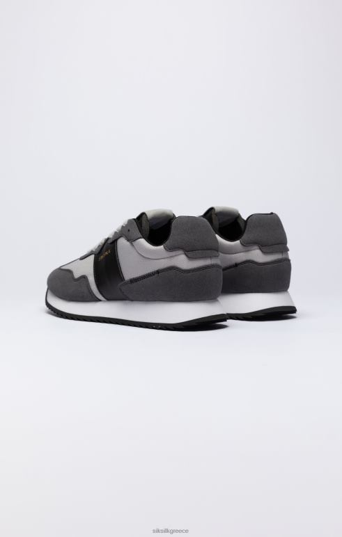 SikSilk μαύρο ρετρό προπονητή τρεξίματος γυναίκες είδη υπόδησης 48N8Z273