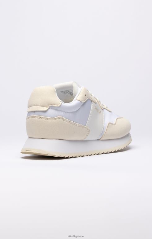 SikSilk λευκό ρετρό τρέξιμο προπονητή γυναίκες είδη υπόδησης 48N8Z276