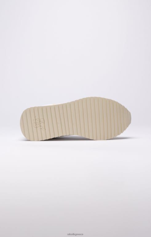 SikSilk λευκό ρετρό τρέξιμο προπονητή γυναίκες είδη υπόδησης 48N8Z276