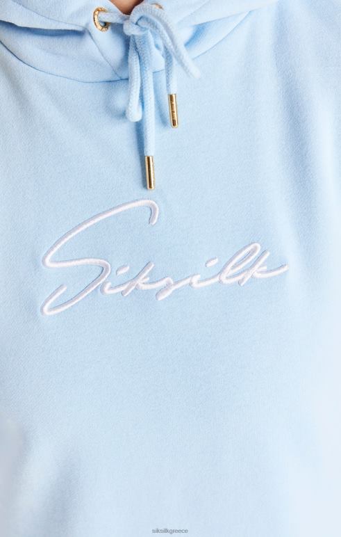 SikSilk Φόρεμα με κουκούλα με υπογραφή - μπλε γυναίκες ενδύματα 48N8Z148