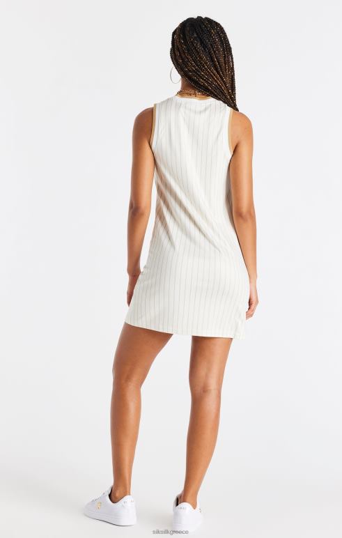 SikSilk πολυτελές φόρεμα μπάσκετ - εκρού & χρυσό γυναίκες ενδύματα 48N8Z150