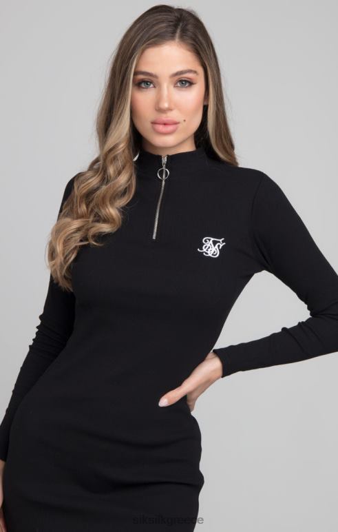 SikSilk Velocity bodycon φόρεμα - μαύρο γυναίκες ενδύματα 48N8Z153