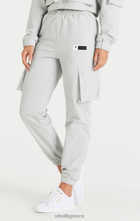 SikSilk γκρι παντελόνι πίστας φορτίου γυναίκες ενδύματα 48N8Z179