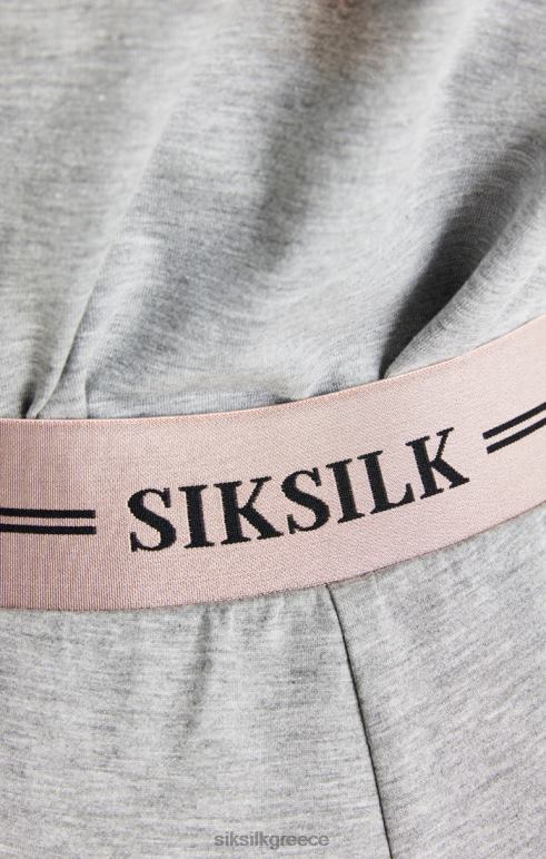 SikSilk παντελόνι με γκρι μάργες γυναίκες ενδύματα 48N8Z186