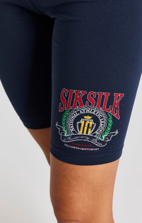 SikSilk ναυτικό πανεπιστήμιο κύκλος σύντομος γυναίκες ενδύματα 48N8Z194