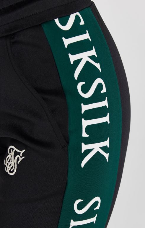 SikSilk μαύρο παντελόνι πίστας γυναίκες ενδύματα 48N8Z156
