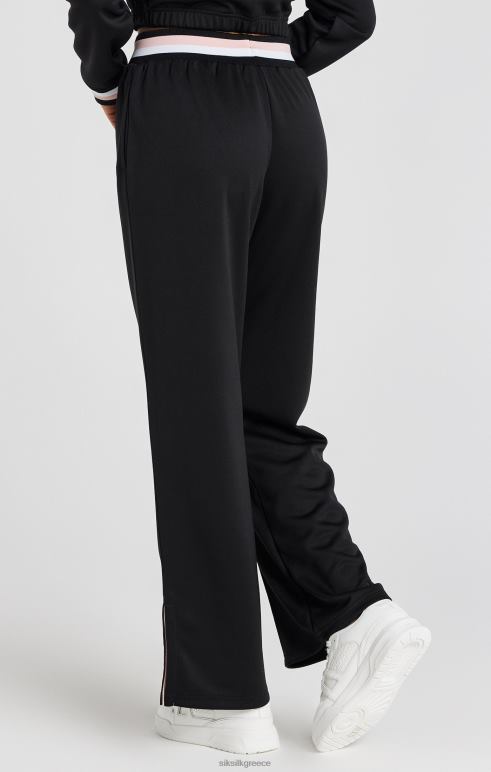 SikSilk μαύρο παντελόνι φαρδύ φόρμα γυναίκες ενδύματα 48N8Z158