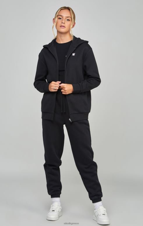 SikSilk μαύρο απαραίτητο φερμουάρ γυναίκες ενδύματα 48N8Z100