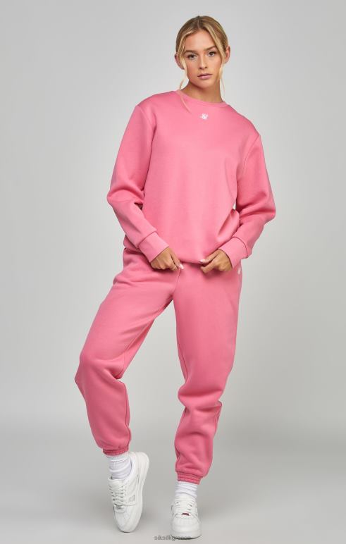 SikSilk ροζ απαραίτητο φούτερ γυναίκες ενδύματα 48N8Z103