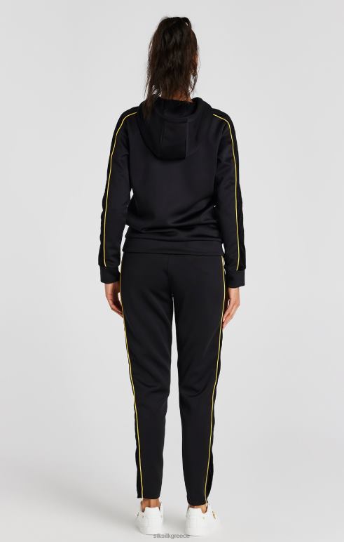 SikSilk μαύρη πίστα πάνω γυναίκες ενδύματα 48N8Z106