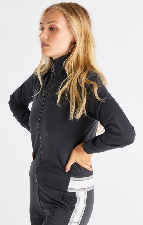 SikSilk γκρι φερμουάρ πίστα γυναίκες ενδύματα 48N8Z81