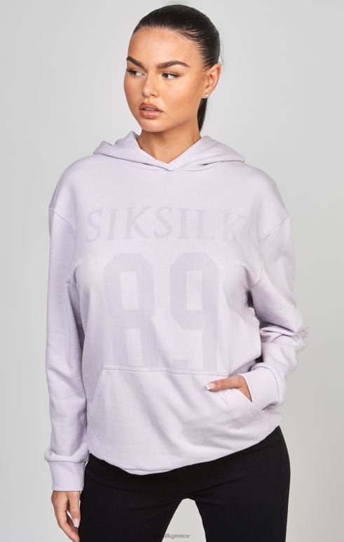 SikSilk μωβ υπερμεγέθη κουκούλα 89 γυναίκες ενδύματα 48N8Z115