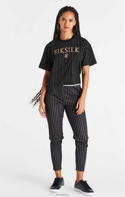 SikSilk μπλουζάκι με μαύρη ρίγα γυναίκες ενδύματα 48N8Z66