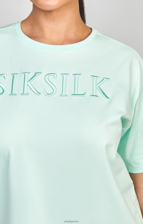 SikSilk μπλουζάκι boyfriend κεντημένο με μέντα γυναίκες ενδύματα 48N8Z64