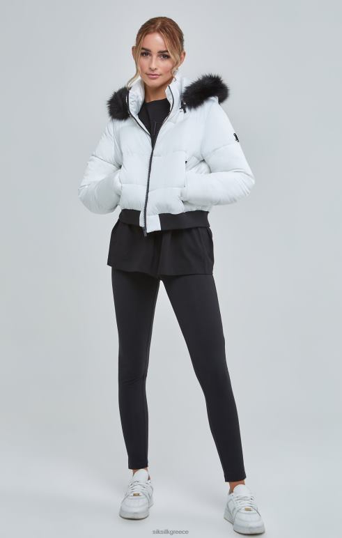 SikSilk λευκό κομμένο πάρκο γυναίκες ενδύματα 48N8Z130