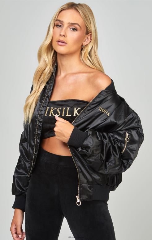 SikSilk τζάκετ bomber μεγάλου μεγέθους γυναίκες ενδύματα 48N8Z136