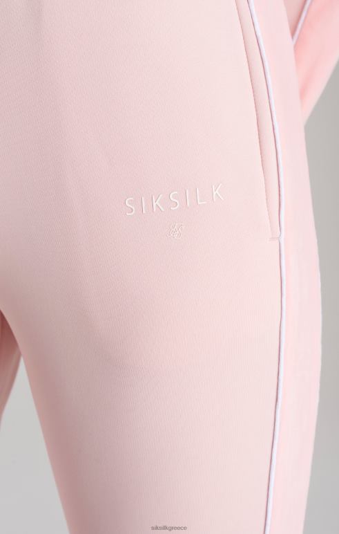 SikSilk ροζ βελούδινο κολλητό παντελόνι πίστας κορίτσια ενδύματα 48N8Z350