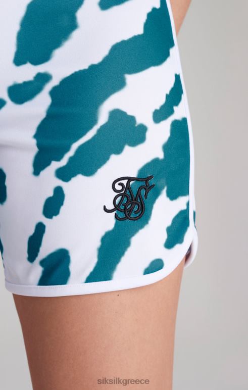 SikSilk λευκή γραβάτα βαφή κοντή κορίτσια ενδύματα 48N8Z358