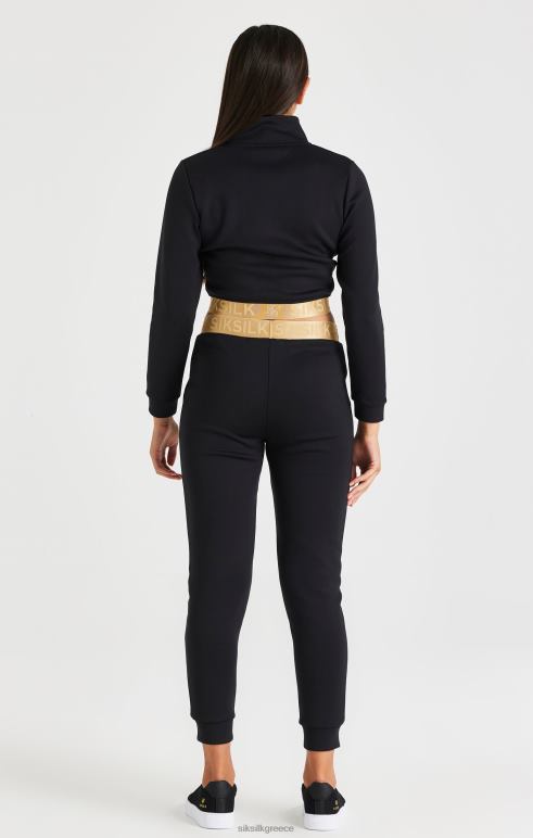 SikSilk μεταλλική ταινία με φερμουάρ - μαύρο κορίτσια ενδύματα 48N8Z330