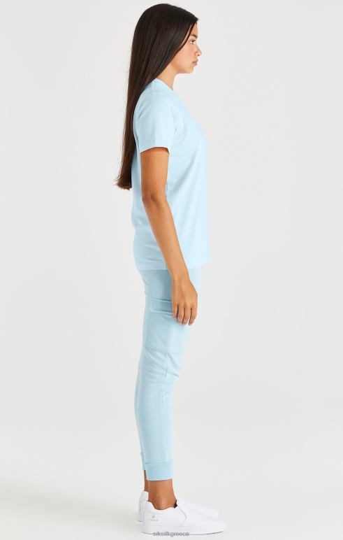 SikSilk επώνυμο μπλουζάκι - μπλε κορίτσια ενδύματα 48N8Z319