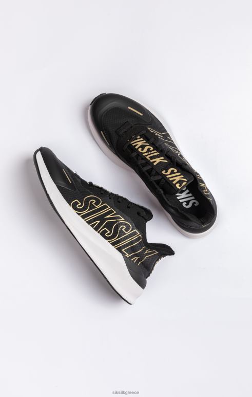 SikSilk προπονητής τρεξίματος απόδοσης μαύρου μακό άνδρες είδη υπόδησης 48N8Z18