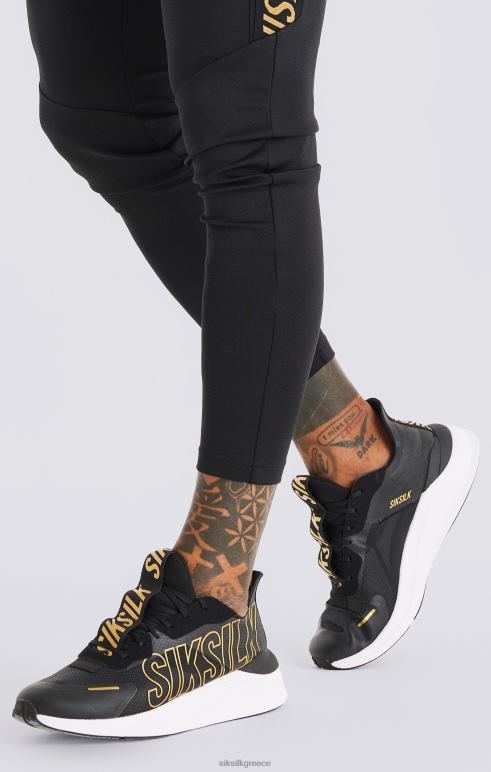 SikSilk προπονητής τρεξίματος απόδοσης μαύρου μακό άνδρες είδη υπόδησης 48N8Z18