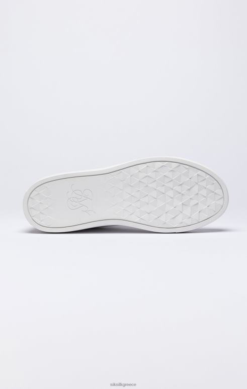 SikSilk λευκό κλασικό ψηλό γυμναστήριο άνδρες είδη υπόδησης 48N8Z19