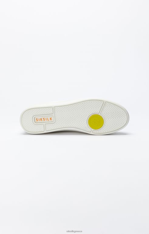 SikSilk άσπρο casual προπονητή με χαμηλό τοπ άνδρες είδη υπόδησης 48N8Z21