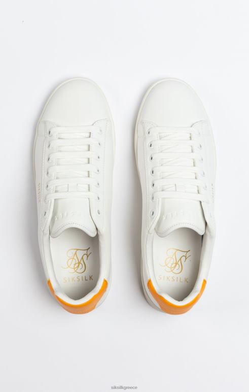 SikSilk άσπρο casual προπονητή με χαμηλό τοπ άνδρες είδη υπόδησης 48N8Z21