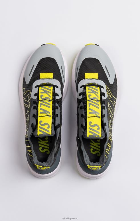 SikSilk γκρι προπονητής τρεξίματος απόδοσης mako άνδρες είδη υπόδησης 48N8Z22