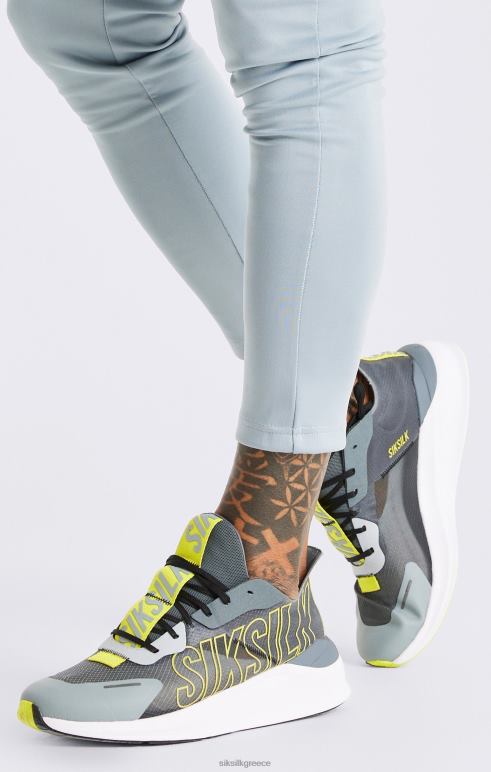 SikSilk γκρι προπονητής τρεξίματος απόδοσης mako άνδρες είδη υπόδησης 48N8Z22