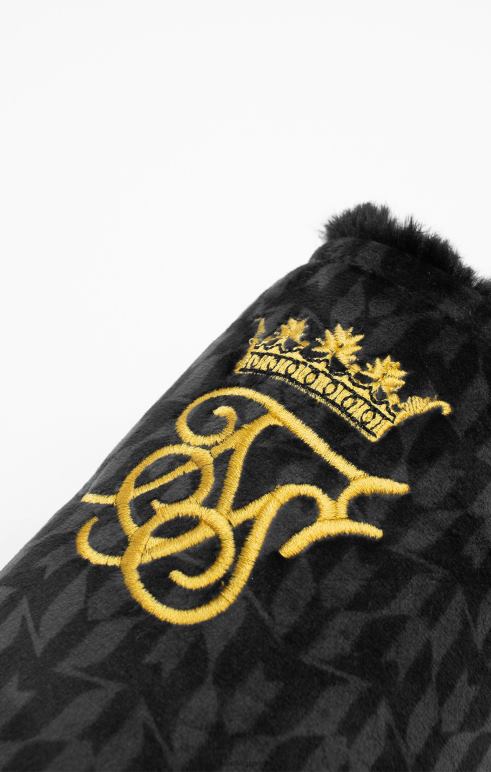 SikSilk x μαύρες παντόφλες messi άνδρες είδη υπόδησης 48N8Z23