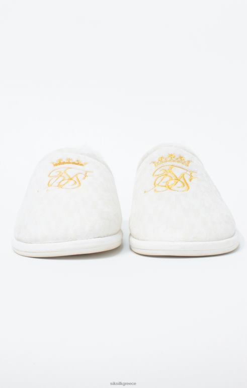 SikSilk x λευκές παντόφλες messi άνδρες είδη υπόδησης 48N8Z8