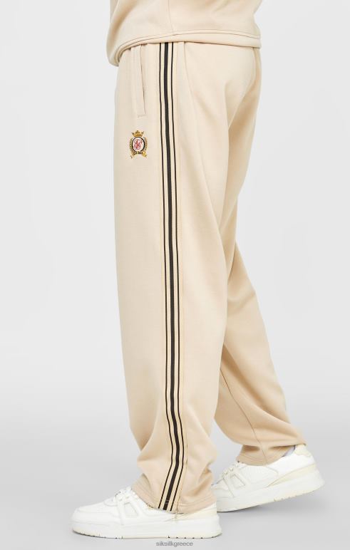 SikSilk εκρού φαρδύ παντελόνι άνδρες ενδύματα 48N8Z528