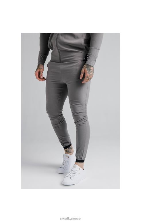 SikSilk agility poly ripstop παντελόνι πίστας - γκρι άνδρες ενδύματα 48N8Z527