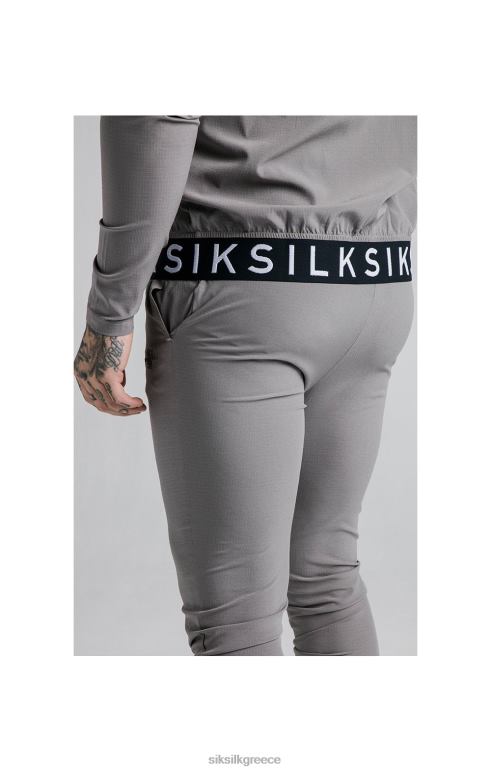 SikSilk agility poly ripstop παντελόνι πίστας - γκρι άνδρες ενδύματα 48N8Z527