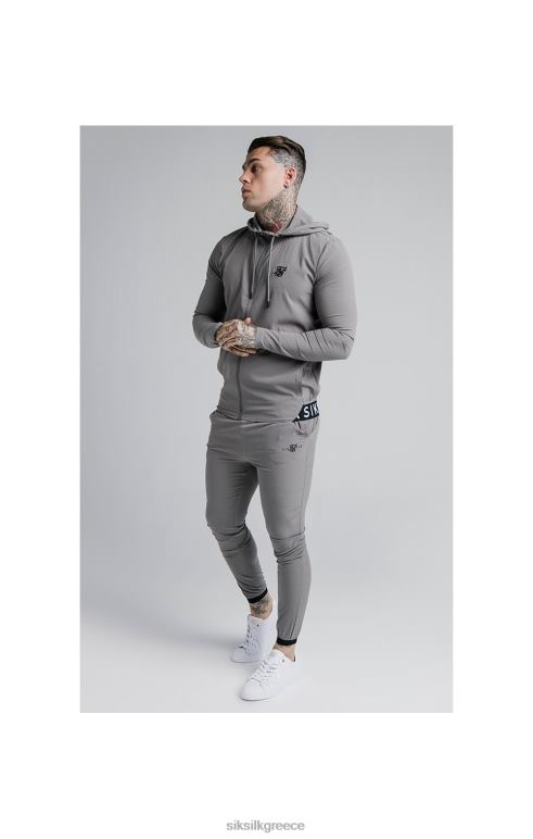 SikSilk agility poly ripstop παντελόνι πίστας - γκρι άνδρες ενδύματα 48N8Z527