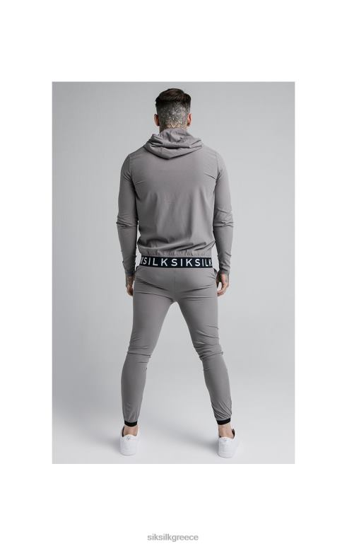 SikSilk agility poly ripstop παντελόνι πίστας - γκρι άνδρες ενδύματα 48N8Z527